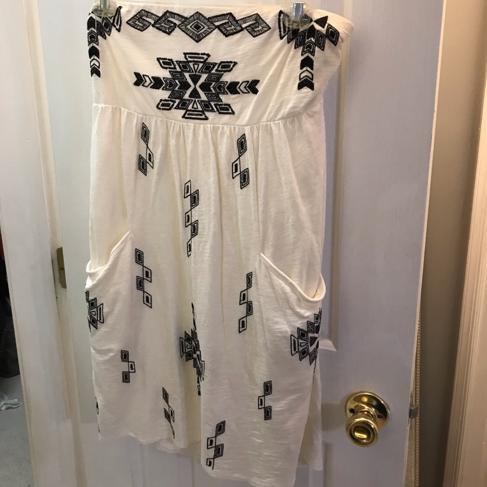 Express Strapless Dress
